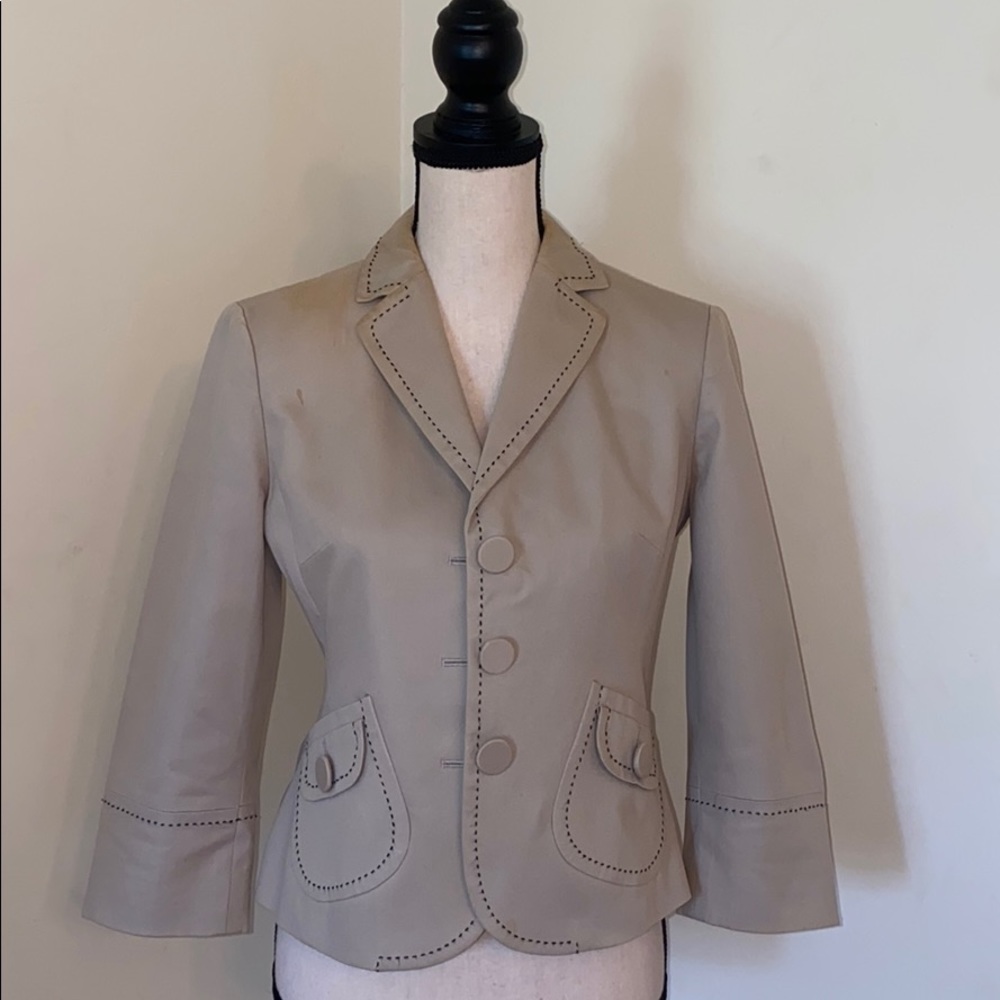 Coordinating 3/4 sleeve Jacket. Ann Taylor LOFT. 2